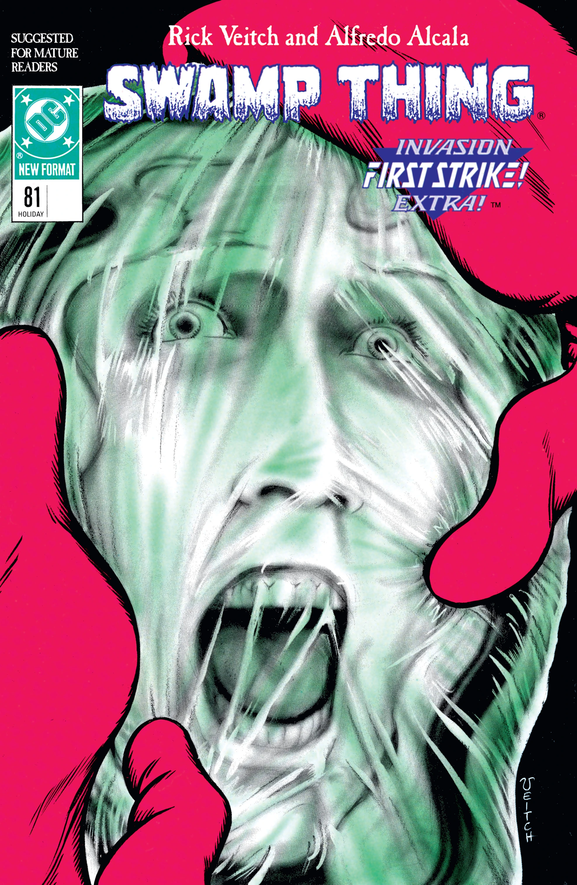 Swamp Thing #81 (DC, 1988 — Cover A) cover